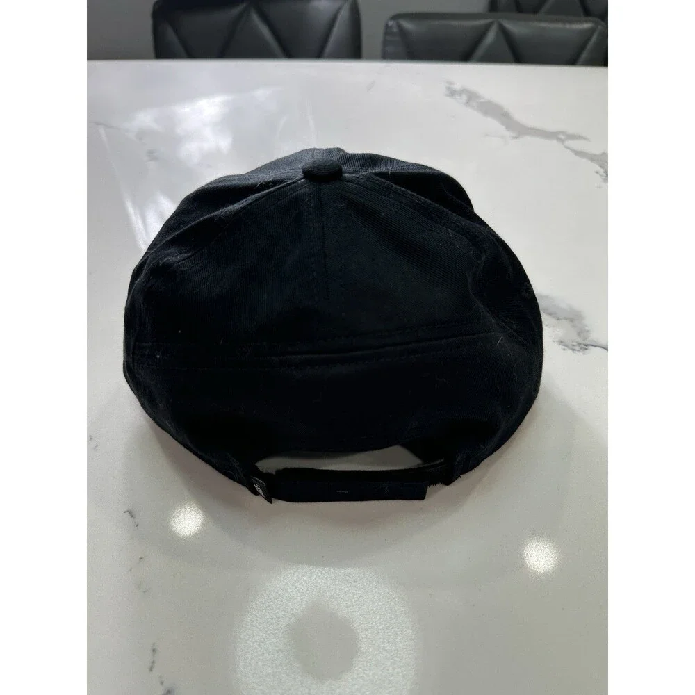 Vans Mens Spray On Jockey Hat Lightweight 6-Panel Adjustable Strap Blk